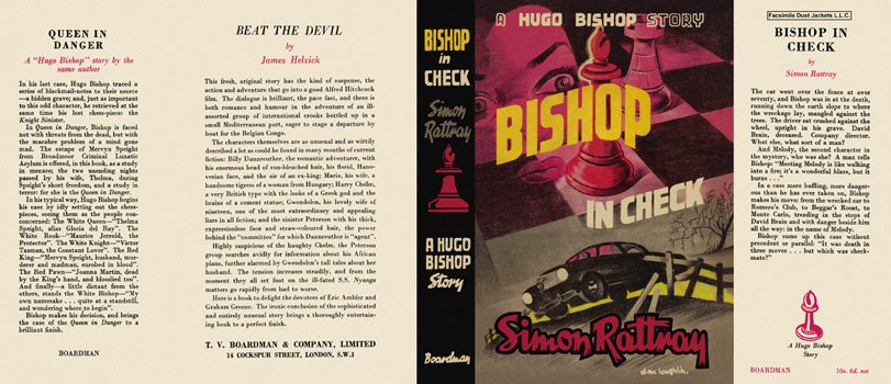 Item #34466 Bishop in Check. Simon Rattray.