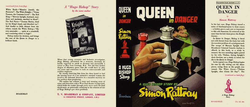 Item #34467 Queen in Danger. Simon Rattray.