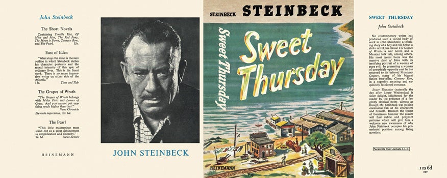 Item #34478 Sweet Thursday. John Steinbeck