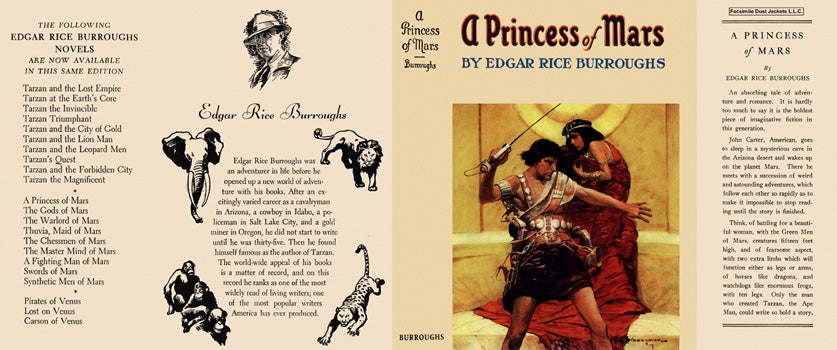 Item #34501 Princess of Mars, A. Edgar Rice Burroughs