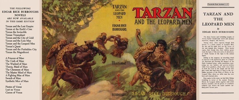 Item #34504 Tarzan and the Leopard Men. Edgar Rice Burroughs