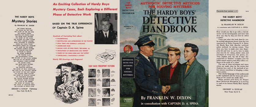 Item #34506 Hardy Boys' Detective Handbook, The. Franklin W. Dixon