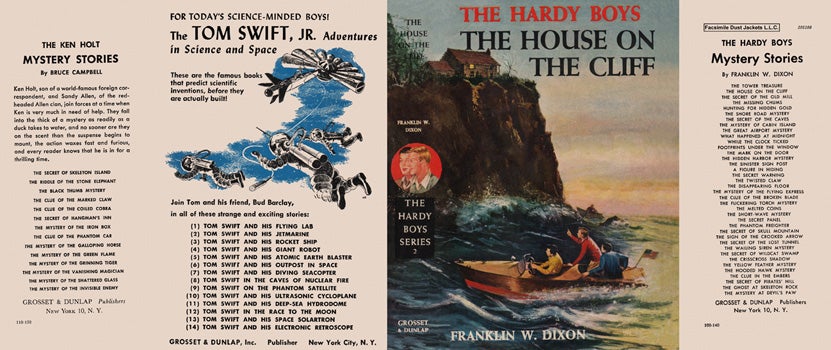 Item #34510 Hardy Boys #02: House on the Cliff, The. Franklin W. Dixon