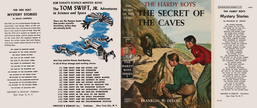 Item #34527 Hardy Boys #07: Secret of the Caves, The. Franklin W. Dixon.
