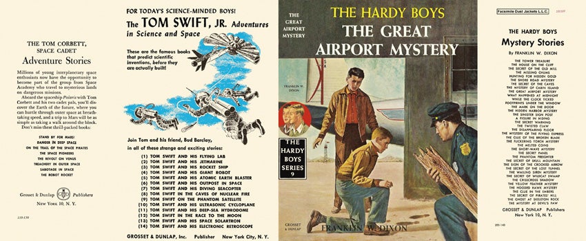 Item #34534 Hardy Boys #09: Great Airport Mystery, The. Franklin W. Dixon