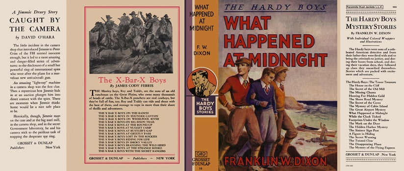 Item #34535 Hardy Boys #10: What Happened at Midnight. Franklin W. Dixon