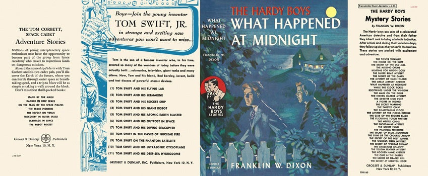 Item #34536 Hardy Boys #10: What Happened at Midnight. Franklin W. Dixon