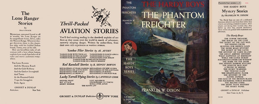 Item #34554 Hardy Boys #26: Phantom Freighter, The. Franklin W. Dixon