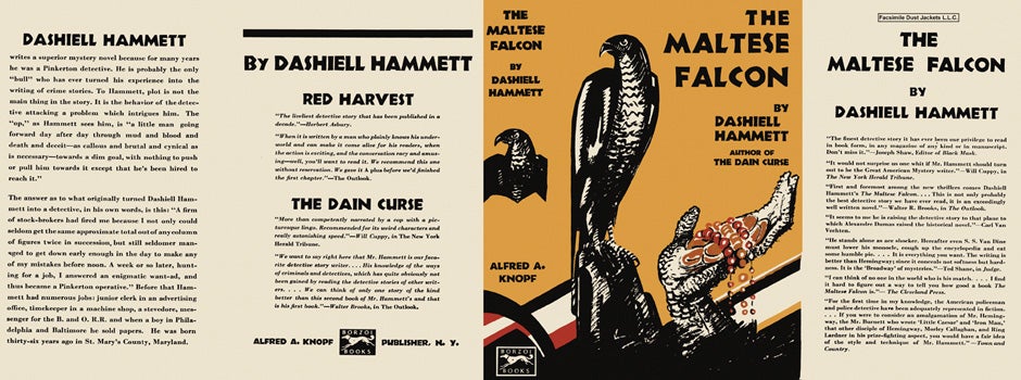 Item #34559 Maltese Falcon, The. Dashiell Hammett
