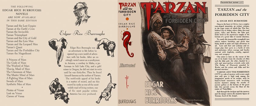 Item #34568 Tarzan and the Forbidden City. Edgar Rice Burroughs.