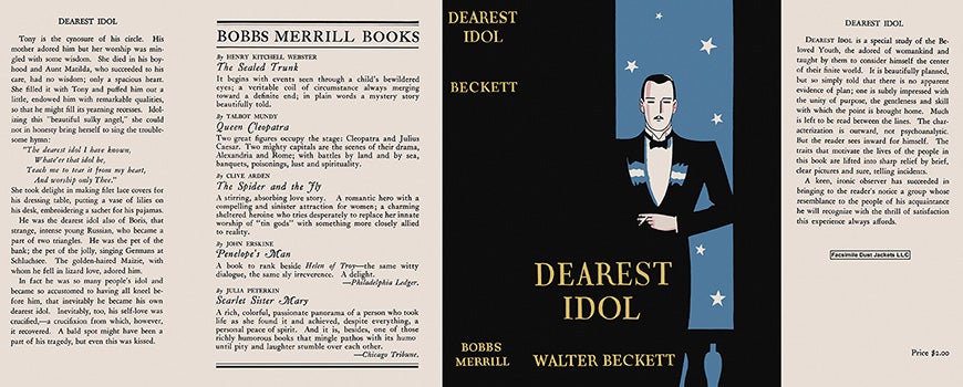 Item #34577 Dearest Idol. Walter Beckett