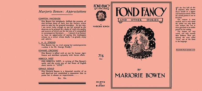 Item #34579 Fond Fancy and Other Stories. Marjorie Bowen