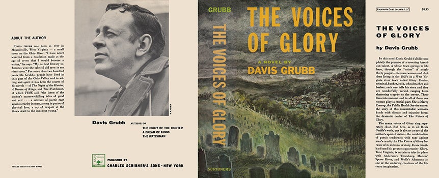 Item #34679 Voices of Glory, The. Davis Grubb.