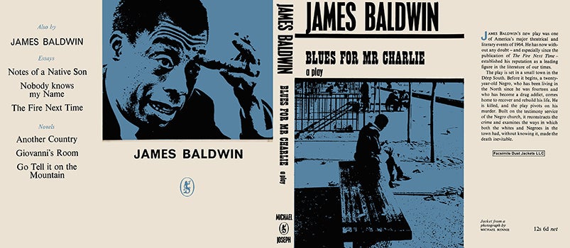 Item #34760 Blues for Mr. Charlie, A Play. James Baldwin.