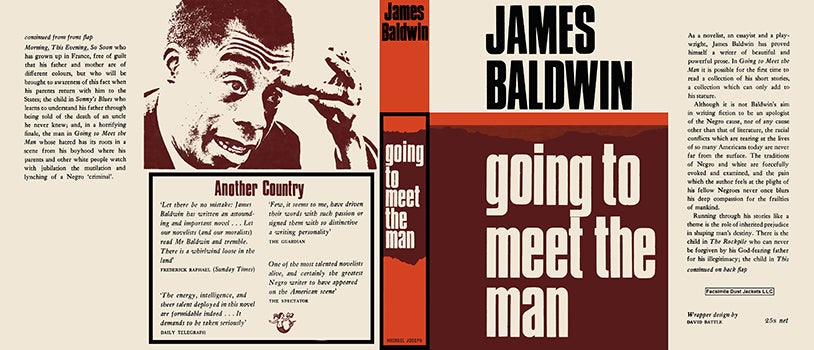 Item #34762 Going to Meet the Man. James Baldwin