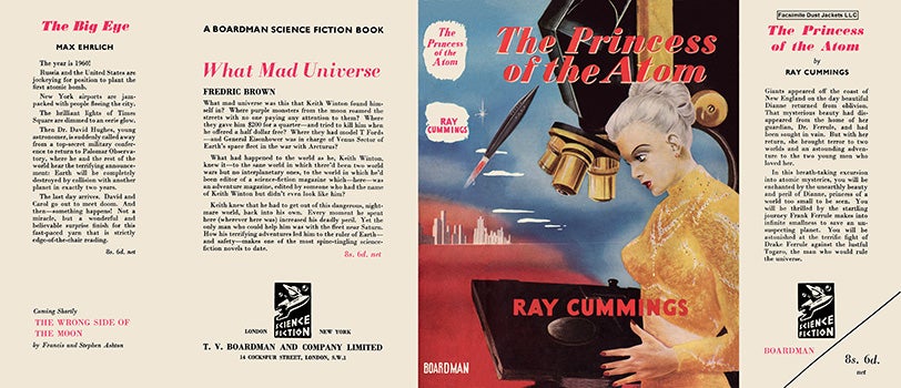 Item #34878 Princess of the Atom, The. Ray Cummings