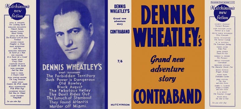 Item #3493 Contraband. Dennis Wheatley.