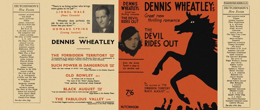 Item #3494 Devil Rides Out, The. Dennis Wheatley