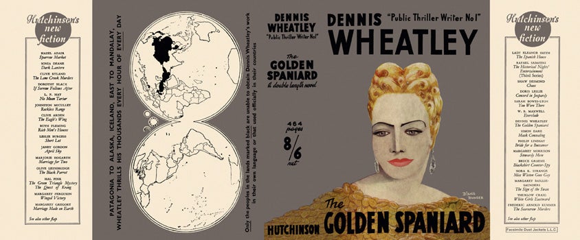 Item #3498 Golden Spaniard, The. Dennis Wheatley