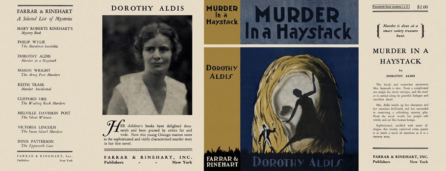 Item #35 Murder in a Haystack. Dorothy Aldis.