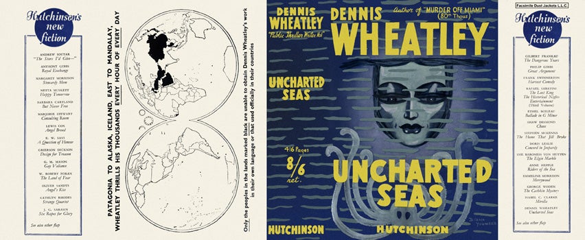 Item #3503 Uncharted Seas. Dennis Wheatley