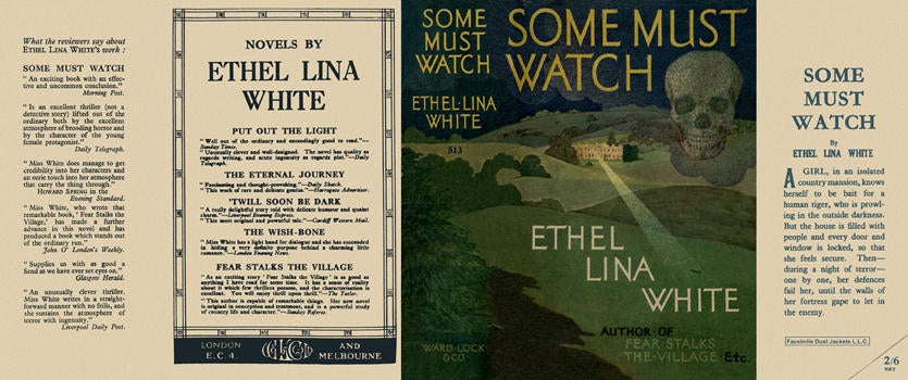 Item #3512 Some Must Watch. Ethel Lina White.