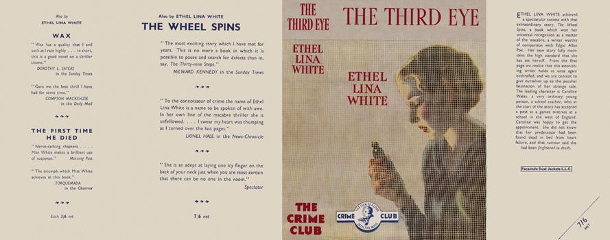 Item #3515 Third Eye, The. Ethel Lina White.