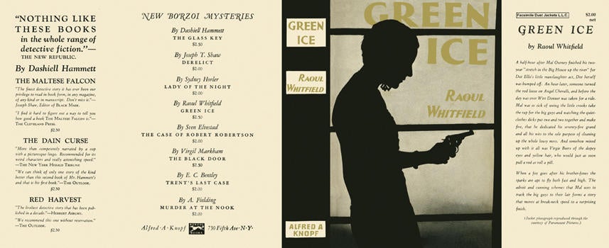 Item #3523 Green Ice. Raoul Whitfield