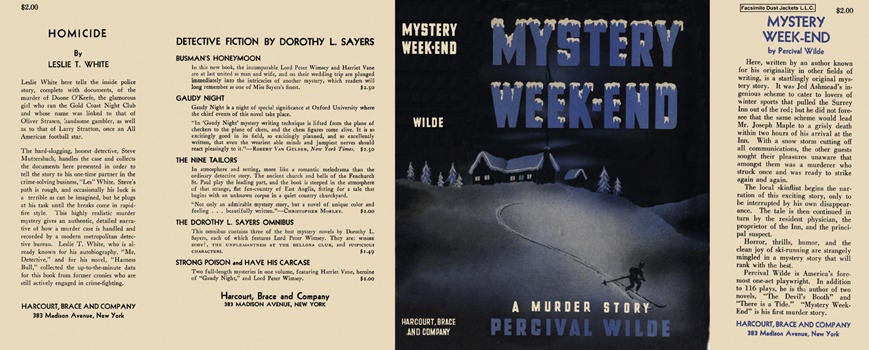 Item #3527 Mystery Week-End. Percival Wilde