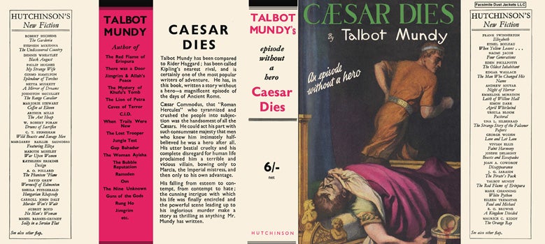 Item #35321 Caesar Dies. Talbot Mundy