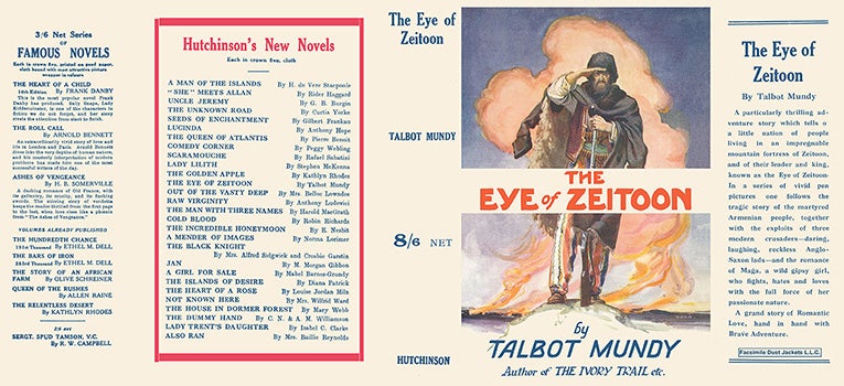 Item #35323 Eye of Zeitoon, The. Talbot Mundy.