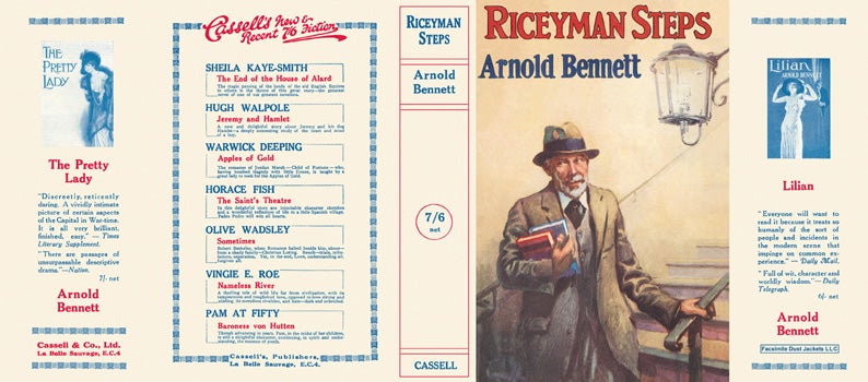 Item #35363 Riceyman Steps. Arnold Bennett