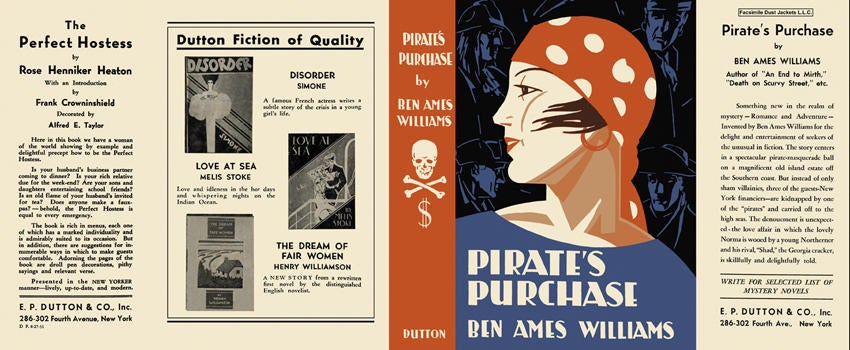 Item #3537 Pirate's Purchase. Ben Ames Williams