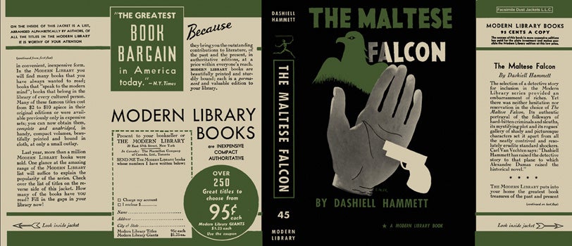 Item #35436 Maltese Falcon, The. Dashiell Hammett