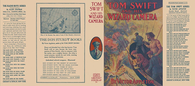 Item #35480 Tom Swift #14: Tom Swift and His Wizard Camera. Victor Appleton