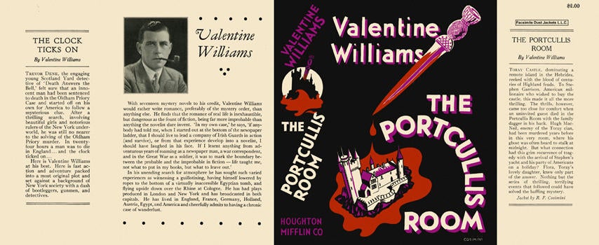 Item #3549 Portcullis Room, The. Valentine Williams