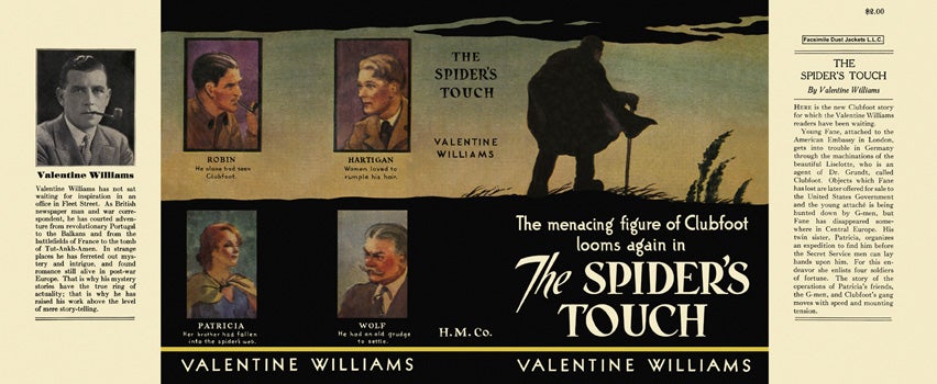 Item #3551 Spider's Touch, The. Valentine Williams
