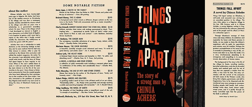Item #35545 Things Fall Apart. Chinua Achebe