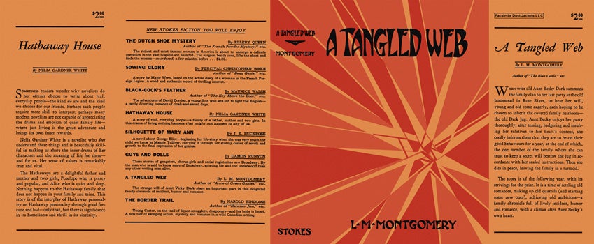 Item #35567 Tangled Web, A. L. M. Montgomery