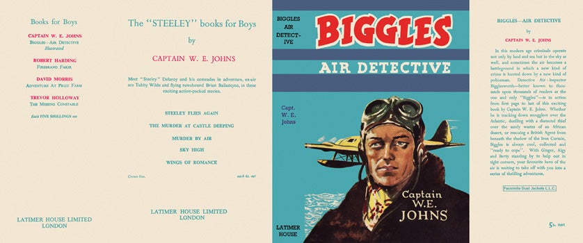Item #35576 Biggles, Air Detective. Captain W. E. Johns