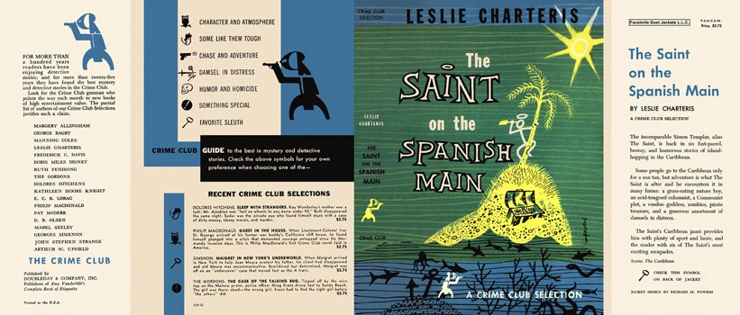 Item #35631 Saint on the Spanish Main, The. Leslie Charteris