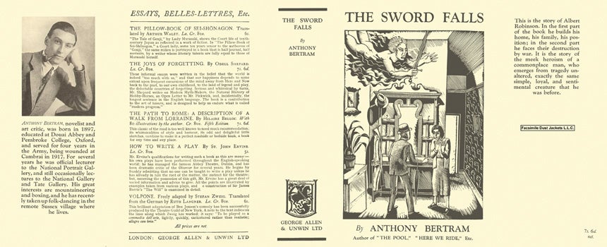 Item #35649 Sword Falls, The. Anthony Bertram
