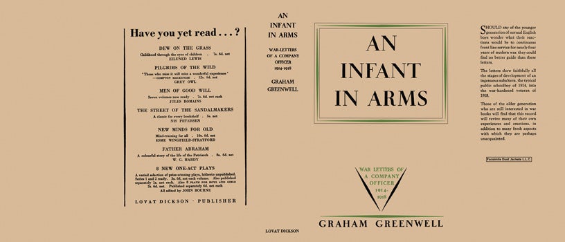 Item #35660 Infant in Arms, An. Graham Greenwell