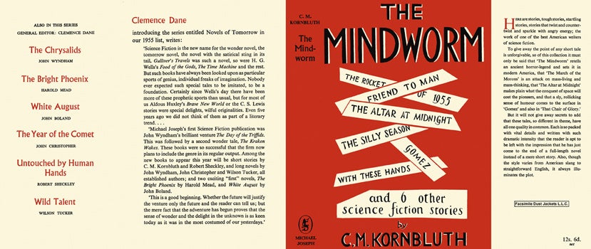 Item #35666 Mindworm, The. C. M. Kornbluth