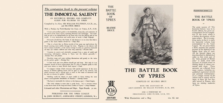 Item #35914 Battle Book of Ypres, The. Beatrix Brice.