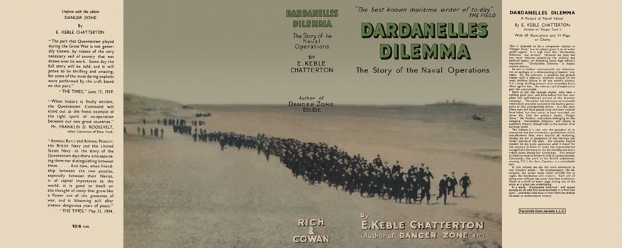 Item #35934 Dardanelles Dilemma. E. Keble Chatterton.