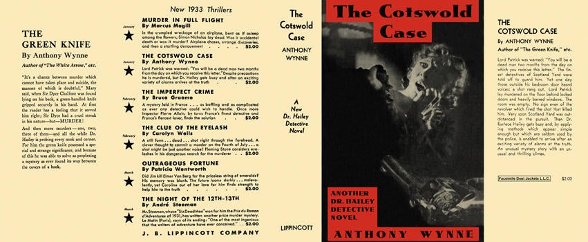 Item #3596 Cotswold Case, The. Anthony Wynne