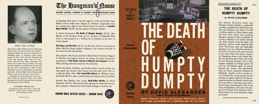 Item #36 Death of Humpty Dumpty, The. David Alexander