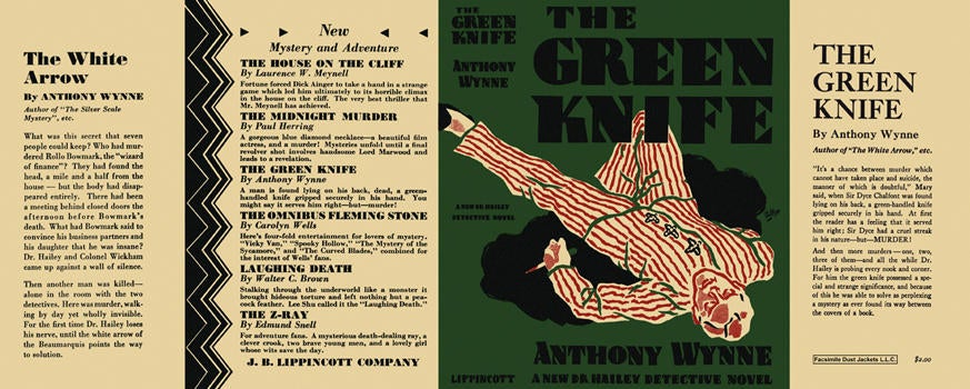 Item #3601 Green Knife, The. Anthony Wynne