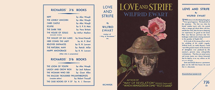 Item #36035 Love and Strife. Wilfrid Ewart.